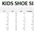 Free download Kids Shoe Size Chart Microsoft Word, Excel or Powerpoint template free to be edited with LibreOffice online or OpenOffice Desktop online