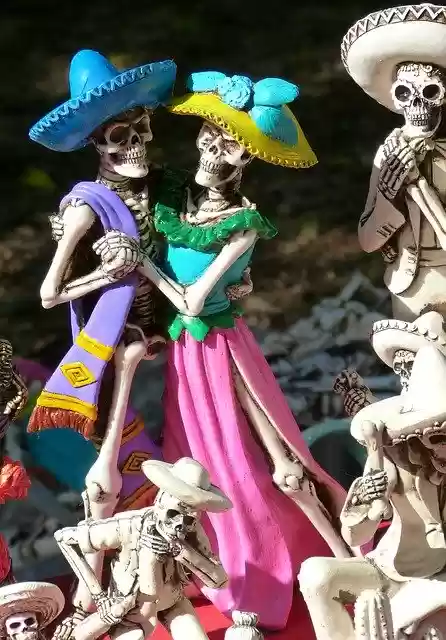 Unduh gratis La Catrina Skeletons Mexico - foto atau gambar gratis untuk diedit dengan editor gambar online GIMP