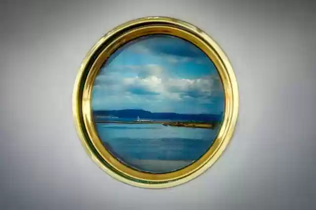 Free download Landscape Porthole Scenic -  free photo or picture to be edited with GIMP online image editor