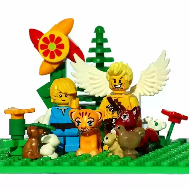 Безкоштовно завантажте Lego Mini Figures Animals - безкоштовне фото або зображення для редагування за допомогою онлайн-редактора зображень GIMP