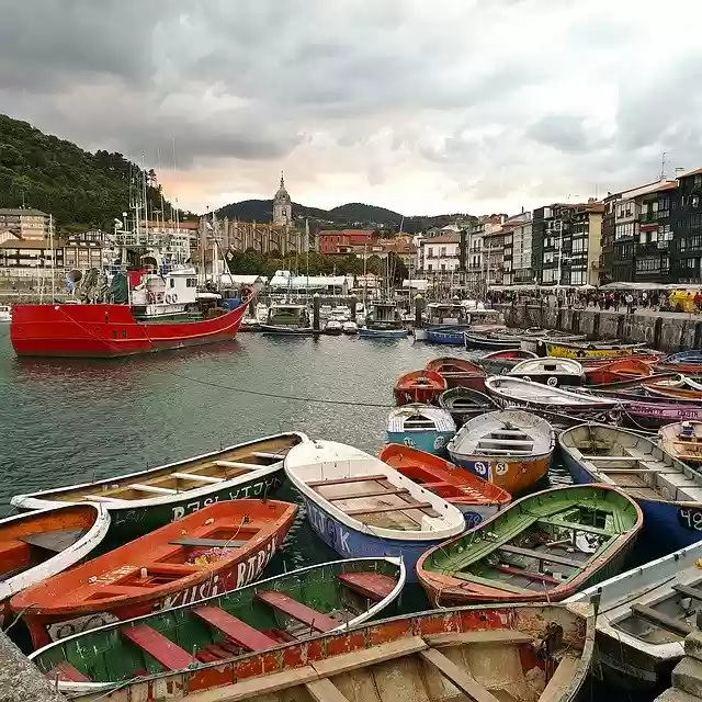 Free download Lekeitio Basque Country Port -  free photo or picture to be edited with GIMP online image editor