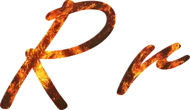 הורדה חינם Letter R Fire - איור חינם לעריכה עם עורך תמונות מקוון בחינם של GIMP