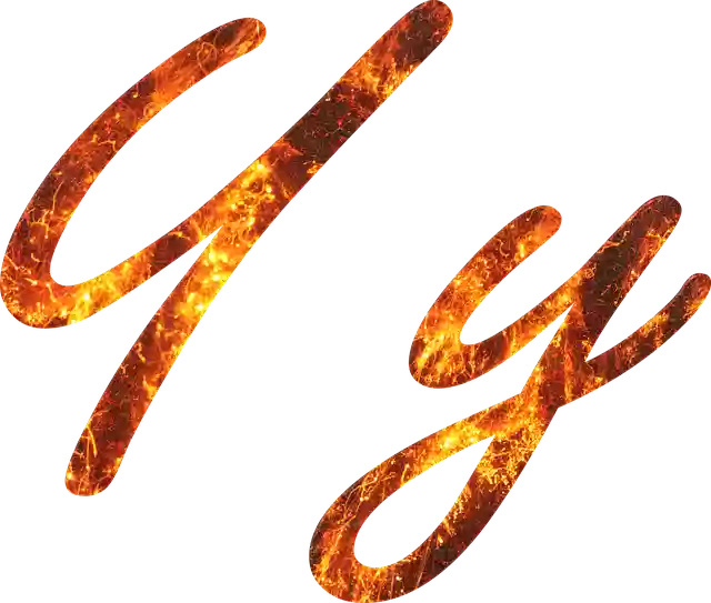 Free download Letter Y Fire -  free illustration to be edited with GIMP free online image editor