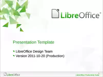 Free download LibreOffice Presentation Templates - Community DOC, XLS or PPT template free to be edited with LibreOffice online or OpenOffice Desktop online