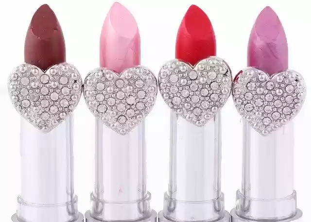 Free download Lipsticks Hearts Love -  free illustration to be edited with GIMP free online image editor