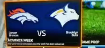 Free download Madden NFL 16 Denver Broncos VS Brooklyn Bulls Teams Screenshot free photo or picture to be edited with GIMP online image editor