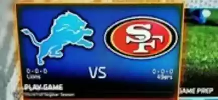 Free download Madden NFL 16 Detroit Lions VS San Francisco 49ers Teams Screenshot free photo or picture to be edited with GIMP online image editor