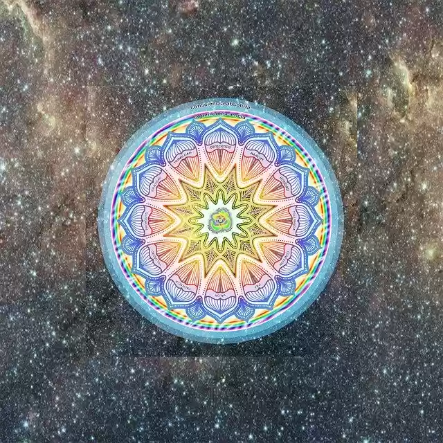 Free download Mandala Cosmos -  free illustration to be edited with GIMP free online image editor