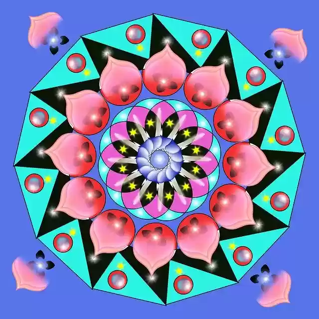 Free download Mandala Symmetry Meditation -  free illustration to be edited with GIMP free online image editor