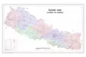 Libreng pag-download ng Map of Nepal (Nepali 2020) libreng larawan o larawan na ie-edit gamit ang GIMP online image editor