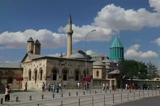 Безкоштовно завантажте безкоштовний шаблон фотографій Mevlana Konya Cami для редагування в онлайн-редакторі зображень GIMP