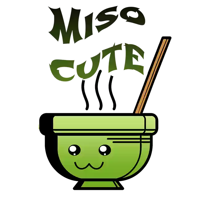 Free download Miso Japanese Soup Kawaii -  free illustration to be edited with GIMP free online image editor