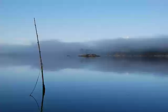 Free download Mist Morning Fjord The Gullmar -  free photo or picture to be edited with GIMP online image editor