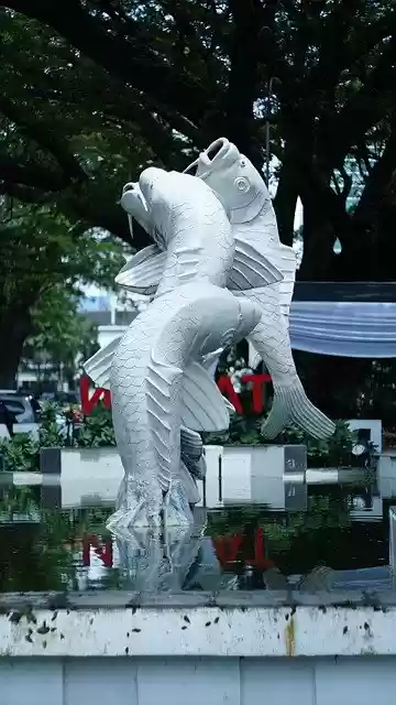 Free download Monument Fish Bandung -  free photo or picture to be edited with GIMP online image editor