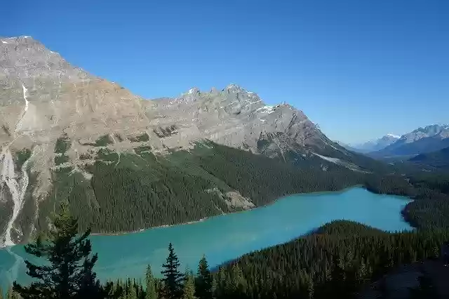 Free download National Park Peyto Lake -  free photo or picture to be edited with GIMP online image editor