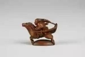 Free download Netsuke of Equestrian Figure free photo or picture to be edited with GIMP online image editor