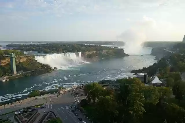 Darmowe pobieranie Wodospady Niagara Falls w Kanadzie - darmowe zdjęcie lub obraz do edycji za pomocą internetowego edytora obrazów GIMP