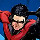 Nightwing in Red 1600px  screen for extension Chrome web store in OffiDocs Chromium