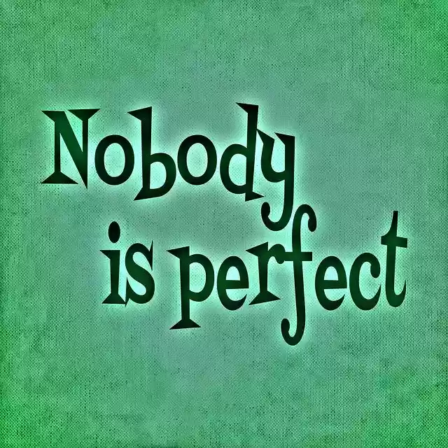 Free download Nobody Is Perfect Saying -  free illustration to be edited with GIMP free online image editor