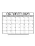 Free download October 2023 Calendars Microsoft Word, Excel or Powerpoint template free to be edited with LibreOffice online or OpenOffice Desktop online