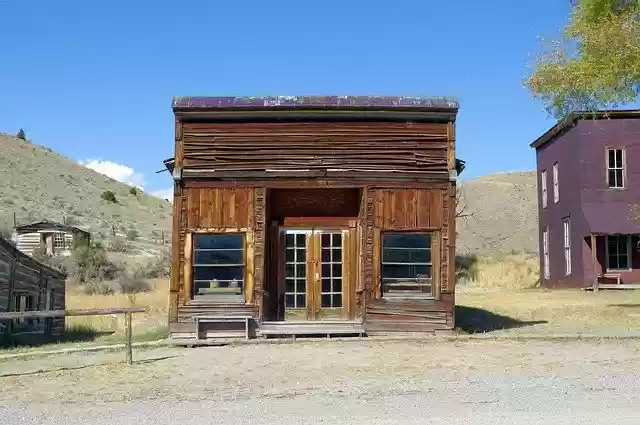 Free download Old Bannack City Drug Store Henry free photo template to be edited with GIMP online image editor