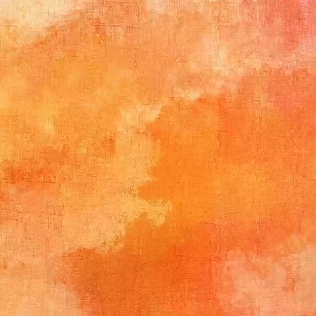Free download Orange Canvas Watercolor -  free photo or picture to be edited with GIMP online image editor