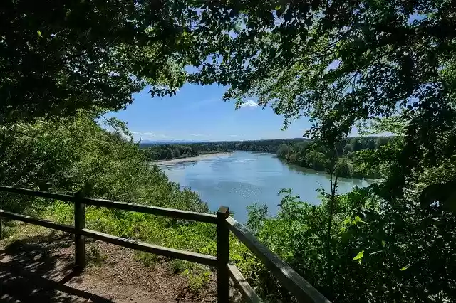 Безкоштовно завантажте Outlook River Reservoir — безкоштовну фотографію чи зображення для редагування за допомогою онлайн-редактора зображень GIMP