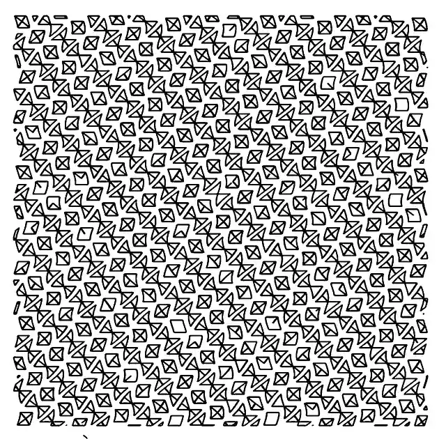 Free download Pattern Triangles Black And White -  free illustration to be edited with GIMP free online image editor