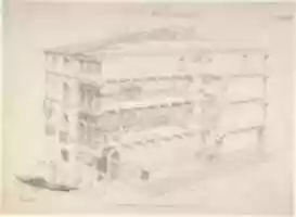Free download Perspectival Cross-Section of a Venetian Palace free photo or picture to be edited with GIMP online image editor