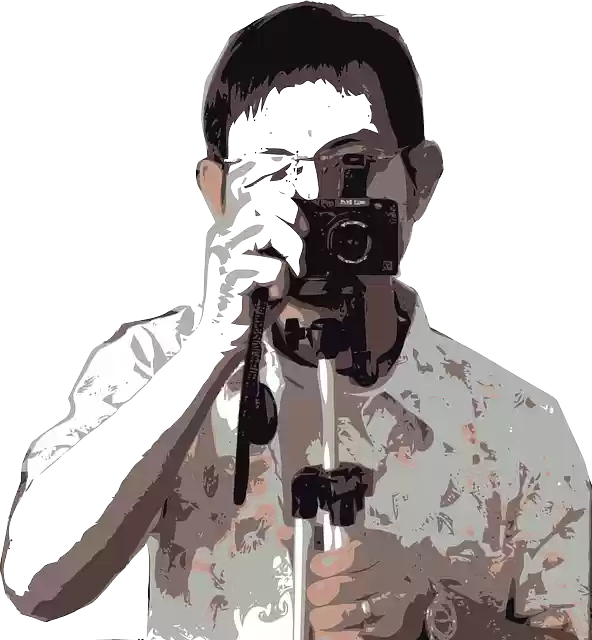 Free download Photographer Man - Free vector graphic on Pixabay free illustration to be edited with GIMP free online image editor