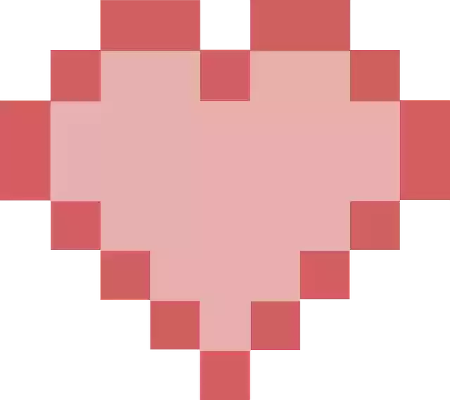 Libreng download Pixel Heart Rose - Libreng vector graphic sa Pixabay libreng ilustrasyon na ie-edit gamit ang GIMP na libreng online na editor ng imahe