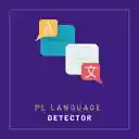 PL Language Detector  screen for extension Chrome web store in OffiDocs Chromium