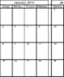 Free download Pocket Calendar 13-month Book Style Any Year Microsoft Word, Excel or Powerpoint template free to be edited with LibreOffice online or OpenOffice Desktop online