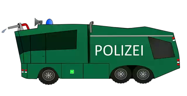 Free download Police Car Vehicles Water -  free illustration to be edited with GIMP free online image editor