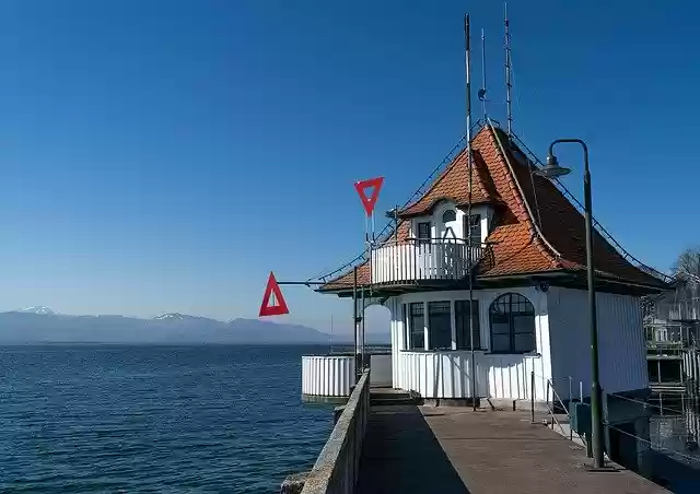 Muat turun percuma Port Ship Lake Constance - foto atau gambar percuma untuk diedit dengan editor imej dalam talian GIMP