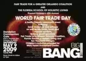 Free download Poster for World Fair Trade Day 09, Orlando, FL free photo or picture to be edited with GIMP online image editor