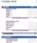 Free download Profit and Loss Projection DOC, XLS or PPT template free to be edited with LibreOffice online or OpenOffice Desktop online