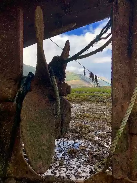 Muat turun percuma Propeller Rusted Metal - foto atau gambar percuma untuk diedit dengan editor imej dalam talian GIMP