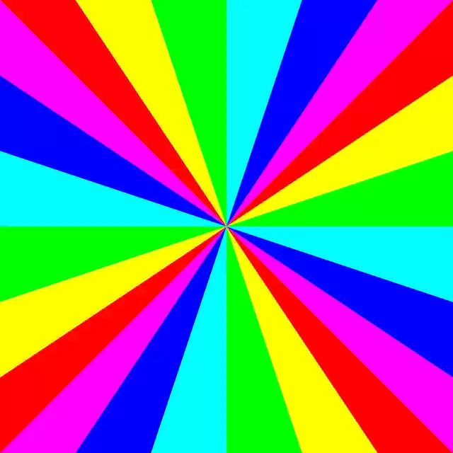 Free download Rainbow Colors Circular Symmetry - Free vector graphic on Pixabay free illustration to be edited with GIMP free online image editor