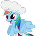 Rainbow Dash (Simplistic)  screen for extension Chrome web store in OffiDocs Chromium