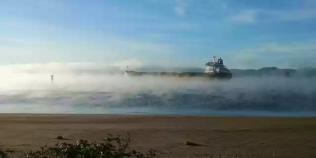Free download River Fog Ship -  free photo or picture to be edited with GIMP online image editor