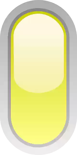 Free download Rounded Yellow Led - Free vector graphic on Pixabay free illustration to be edited with GIMP free online image editor