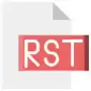 RST (reStructuredText) Viewer and Editor  screen for extension Chrome web store in OffiDocs Chromium