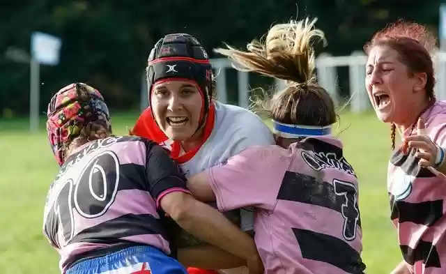 Free download Rugby Female Sport -  free photo or picture to be edited with GIMP online image editor