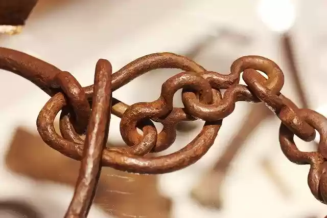 免费下载 Rusty Chain Metal - 使用 GIMP 在线图像编辑器编辑的免费照片或图片