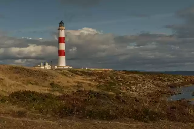 Free download Scotland Lighthouse Abendstimmung -  free photo or picture to be edited with GIMP online image editor