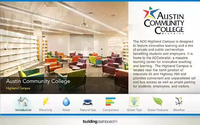 ACC Building Dashboard  from Chrome web store to be run with OffiDocs Chromium online