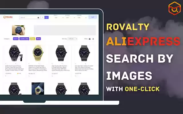 AliExpress Search By Image | Rovalty  from Chrome web store to be run with OffiDocs Chromium online