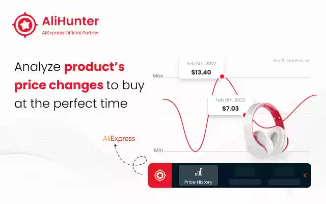 Ali Hunter AliExpress Dropship  from Chrome web store to be run with OffiDocs Chromium online