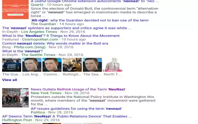 Alt Right to Neo Nazi from Chrome web store to be run with OffiDocs Chromium online Alt Right to Neo Nazi from Chrome web store to be run with OffiDocs Chromium online